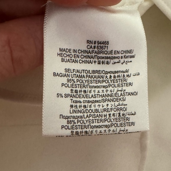 BCBGMAXAZRIA One Shoulder Ruffled Tulip Mini Dress Size 0 NWT $350 - Picture 8 of 8